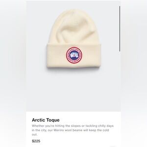 Canada Goose Arctic Toque Wool Beanie